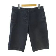 コムデギャルソンオム COMME des GARCONS HOMME AD2010 ショートパンツ チノ リネン混 紺 ネイビー S HG-P020 IBO88のサムネイル