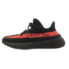 アディダス adidas BY9612 YEEZY BOOST 350 V2 CORE BLACK RED イージーブースト 350 V2 コアブラック レッド ローカット スニーカー シューズ 23cm 黒 赤 /GV ■GY62