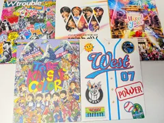 WEST. 初回盤 ライブBlu-ray 5点セット 2020 Wtrouble/2021 rainboW/2022 Mixed Juice/1st DOME TOUR 2022 TO BE KANSAICOLOR/2023 POWER