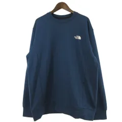 ザノースフェイス THE NORTH FACE モーションクルー スウェット トレーナー 長袖 クルーネック NT324496 青 ブルー L