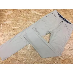 【中古】[印象B] RAGEBLUE レイジブルー メンズ Mサイズ グレージュ 綿×ポリウレタン パンツ オフセットセンターループ ジップフライ 無地 ロングのサムネイル
