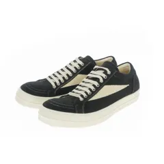 ダークシャドウ DRKSHDW RICK OWENS 25AW VINTAGE SNEAKS ローカットスニーカー 靴 44 ブラック×ミルク DU02E7803 BMOLVSのサムネイル