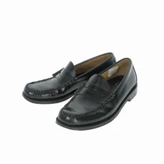 ジーエイチバス G.H.Bass & Co. LARSON ラーソン レザー ローファー シューズ 靴 42 1/2 ブラック 黒 BA11010Hのサムネイル