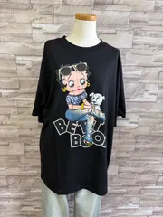 新品　ベティちゃんBettyBoop  ベティブープ半袖Tシャツゆったりサイズ2