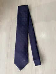 Burberry BLACK LABEL ネクタイ（紫）