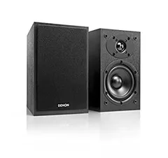 【中古】 デノン Denon SC-M41 2.5cmソフトドームツイーター 12cmウーファー 高剛性キャビネット バナナプラグ対応 大型スクリュー式スピーカー端子 ブラのサムネイル