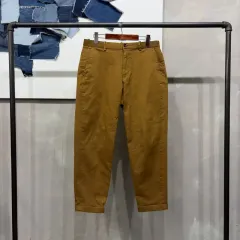 (30 32インチ) UNIQLO ユニクロ カジュアル ベーシック 밴딩 9分 コットンパンツ 綿パンツ