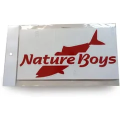 NATUREBOYS ネイチャーボーイズ ステッカー ブリ赤抜きのサムネイル