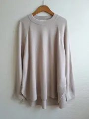 ハンサム SYSTEM インディーピンク ルーズフィット ニット セーター