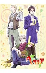 DVD／【特典CD・ブックレット・カード付】ヘタリア World Series vol.6 初回限定版