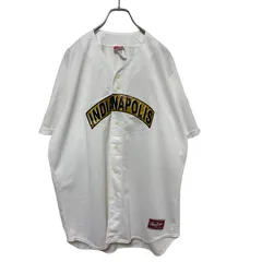 【Rawlings】 MiLB Indianapolis Indians Baseball Shirts インディアンス ゲームシャツ S-5591のサムネイル