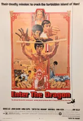 Warner Bros. ポスター ブルース・リー Enter The Dragon 燃えよドラゴン US版ワンシートポスター