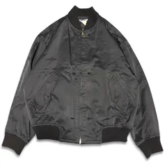 【80s初期】ISSEY MIYAKE イッセイミヤケ　ボンバージャケット　フライト　メンズ　筆タグ　習字タグ　アーカイブ　ヴィンテージ　MA-1　ブラックのサムネイル