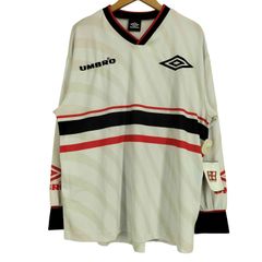UMBRO PRO TRAINING 長袖シャツ ホワイト UMBRO PRO TRAINING 長袖シャツ ホワイト - メルカリ