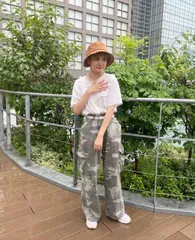 kaorinomori カオリノモリ バケットハット 57.5cm ブラウン