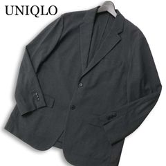 未使用級✨UNIQLO 感動ジャケット テーラードジャケット ダークグレー