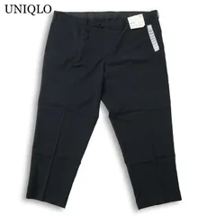 【新品 未使用】 UNIQLO ユニクロ 春夏★ 【感動パンツ ウルトラライト】 Sz.115cm メンズ  ネイビー 大きいサイズ