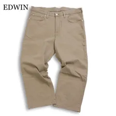 EDWIN エドウィン E403F ストレッチ★ デニム パンツ ジーンズ 日本製 大きいサイズ 特大 Sz.38 メンズ