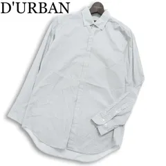 D'URBAN ダーバン 通年★ 長袖 総柄 ボタンダウン シャツ 日本製 Sz.39-82 メンズ 日本製