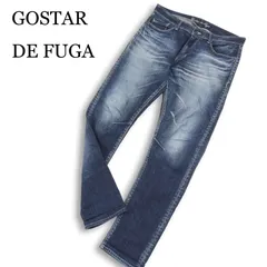 GOSTAR DE FUGA ゴスタール ジ フーガ 通年★ ストレッチ USED加工 スリム デニム パンツ ジーンズ 日本製 Sz.46 メンズのサムネイル