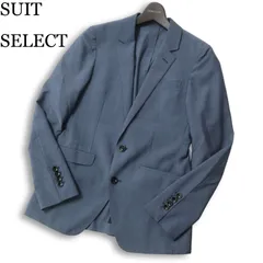 SUIT SELECT スーツセレクト 春夏★ ストライプ テーラード ジャケット Sz.Y4 メンズ
