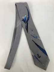 ALLAN FOSTER ネクタイ グレー その他総柄