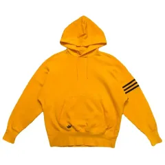 アディダス オリジナルス ニュークラシック トレフォイル フーディー Tシャツ イエロー S