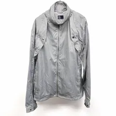 古着 PGA TOUR 薄手 ゴルフ 2WAY ジップジャケット ストライプ 袖と肩周り脱着可 長袖＆ノースリーブ ポリ100% LL XL グレー メンズ