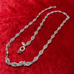 美品  ネックレスシルバー/925  60cmｘ42g  ジャスティンデイビス/JUSTIN DAVIS