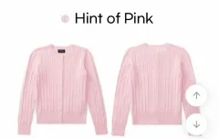 ポロ レディース ポロ ピンク カーディガン M