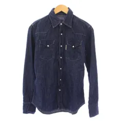 ブルーブルー BLUE BLUE ウエスタンシャツ デニム カジュアル 長袖 レギュラーカラー 1 インディゴ /BB