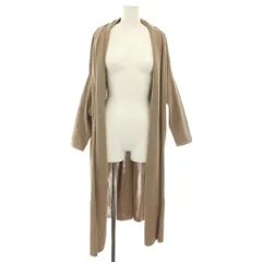 ミューズ ドゥーズィエム クラス MUSE de Deuxieme Classe 19SS パル PARUコットンロングカーディガン ガウンカーディガン トッパー タグ付き F ベージュ 19080500404010 /YT