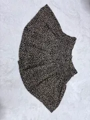 ヒョウ柄 スモーク キュロット