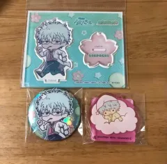 銀魂 3年Z組銀八先生 アークス＆缶バッジ 銀時 Sanrio コラボ アクリル まとめ