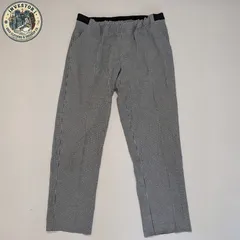 ユニクロ チェック柄 スマートアンクルパンツ センター XL