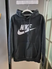 ナイキ ブラック フーディー (裏起毛)