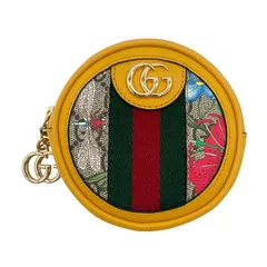 GUCCI グッチ コインケース オフィディア GGフローラル 小銭入れ ラウンド 574840 花柄 【中古】