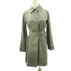 トラディショナルウェザーウェア Traditional Weatherwear ステンカラー ベルテッド コート ベージュ 34 約S ■YHS3のサムネイル