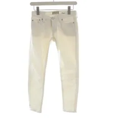 ヤヌーク YANUK PATRICIA アンクルスキニーデニムパンツ ジーンズ ジーパン 24 白 ホワイト 57141057 /RO