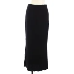 ラウンジドレス ガリャルダガランテ Loungedress GALLARDAGALANTE ニットスカート ロング イージー F ブラック /TK