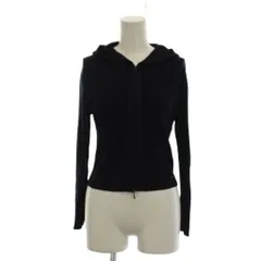 トッカ TOCCA パーカー ニット SX 紺 ネイビー フード ジップアップ 長袖 /LP 