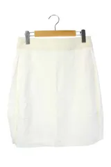 カルバンクライン CALVIN KLEIN スカート ひざ丈 タイト コクーン 4 白 /ICのサムネイル