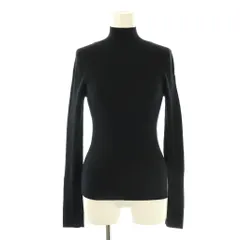 ステュディオス STUDIOUS 24AW Super 120s Rib Knit Top ニット カットソー ウール F ブラック /DO ■OSのサムネイル
