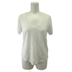メゾンドリーファー MAISON DE REEFUR Tシャツ カットソー 38 白 ホワイト 無地 Vネック 半袖 /RN ■ECA003のサムネイル