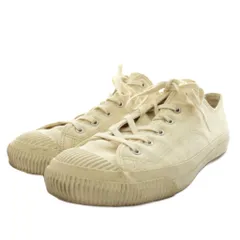 プラス PRAS シェルキャップ SHELLCAP LOW スニーカー シューズ 27.0cm 生成り PRAS-01-001 /AN67