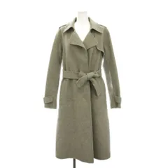 セオリー Theory NEW DIVIDE OAKLANE DF ウールコート カシミヤ ロング アウター P グレー /YM