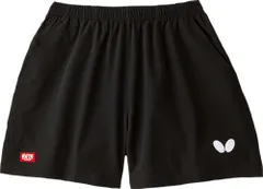 バタフライ Butterfly 卓球 ファルサルト パンツ ゲームパンツ ウエア JTTA公認 メンズ レディース ボトムス 速乾 光沢 練習 部活 ズボン 公認パンツ  51900 278 ブラック