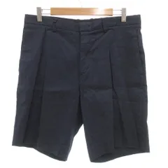セオリー Theory 19SS ショートパンツ ハーフ 麻 リネン 34 ネイビー /UOのサムネイル