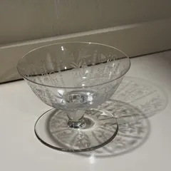 高さ：13.2cm】オールドバカラ シャンプノワーズ クープグラス 【公式 