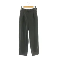 ヨリ yori シロコン shirocon 25AW ロイヤルレザーパンツ ストレート フェイクレザー 36 チャコール SC22-25035AW /CX■OS